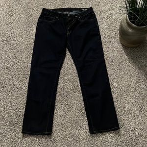 MEN’S-David Bitton BUFFALO dark wash straight leg jeans size 34W/30L (NWTs)